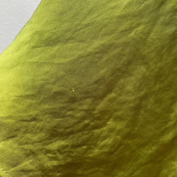 WILFRED - Aritzia Allusion Green Silky Satin Cowl Neck Camisole - Picture 9 of 11